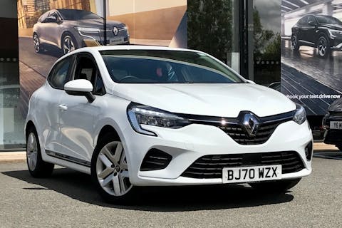 White Renault Clio Play Sce 2020